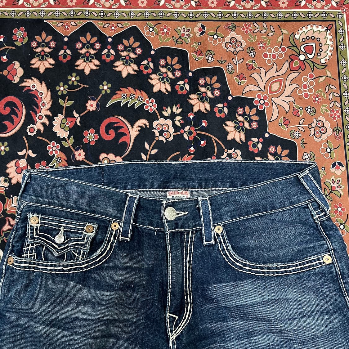 트루릴리전 데님 반바지 34 상품이미지3