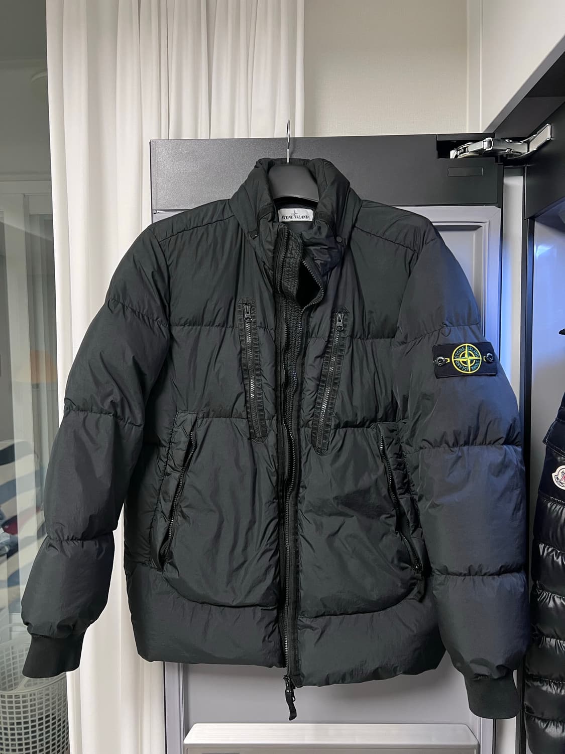 스톤아일랜드 21fw 크링클랩스 논후드 패딩 xl 상품이미지1