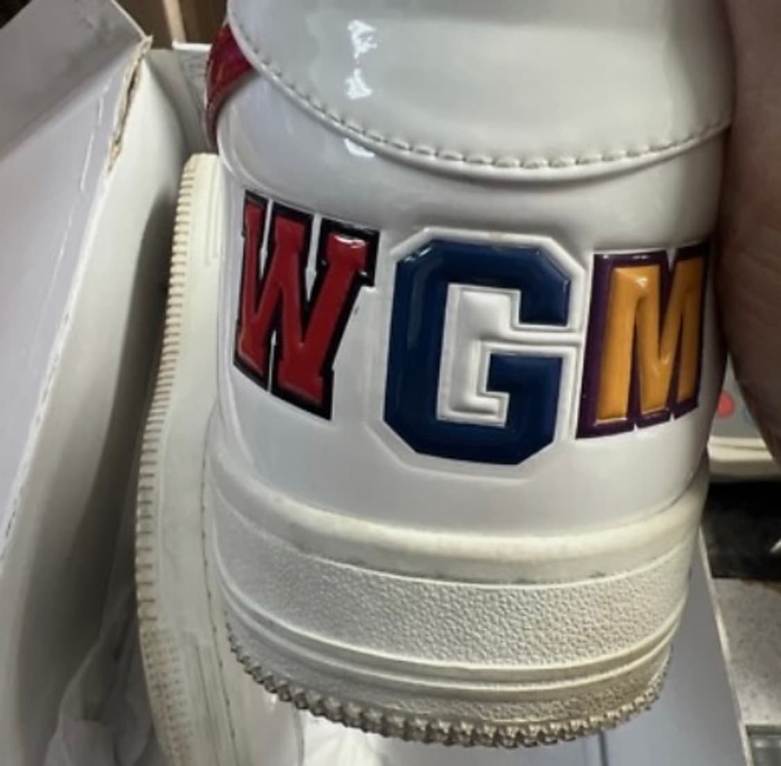 베이프스타 화이트 새상품 270 상품이미지5