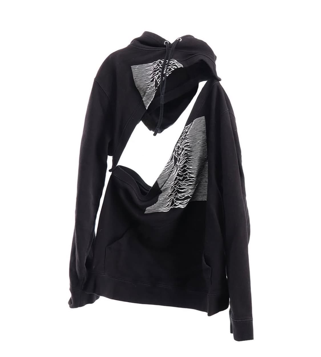 라프시몬스 18ss 컷아웃 후드 상품이미지1