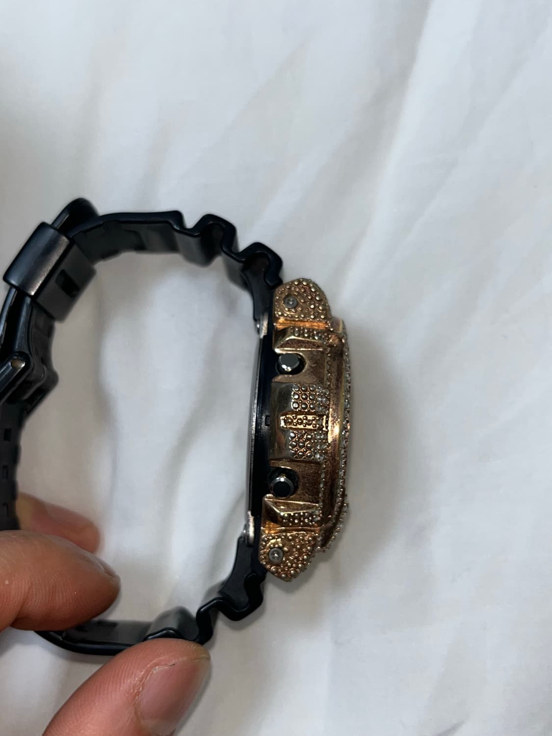 G-SHOCK지샥  풀파베 커스텀 아이스드아웃 시계 상품이미지3