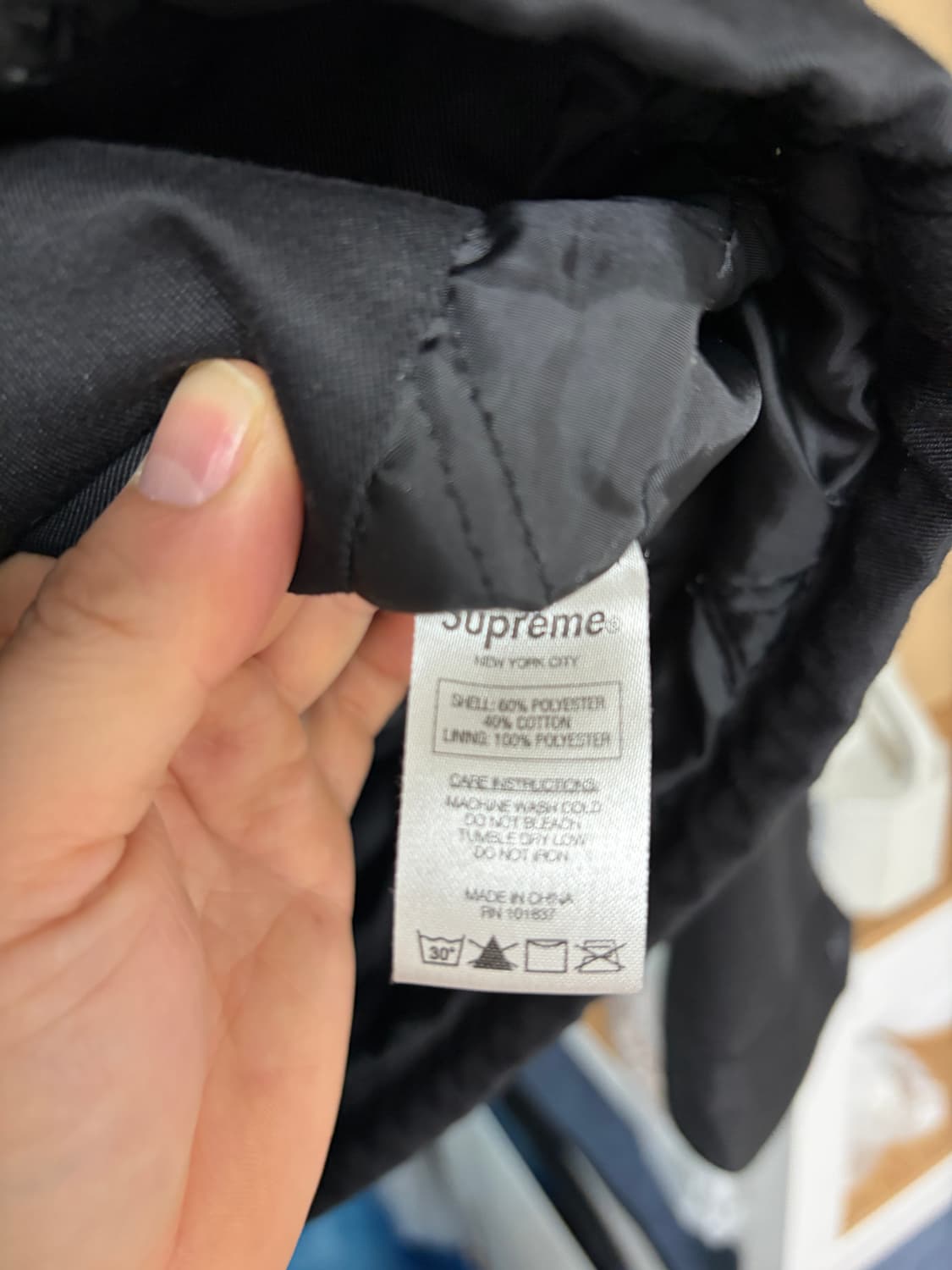 슈프림 블랙사바스 후드파카 상품이미지6