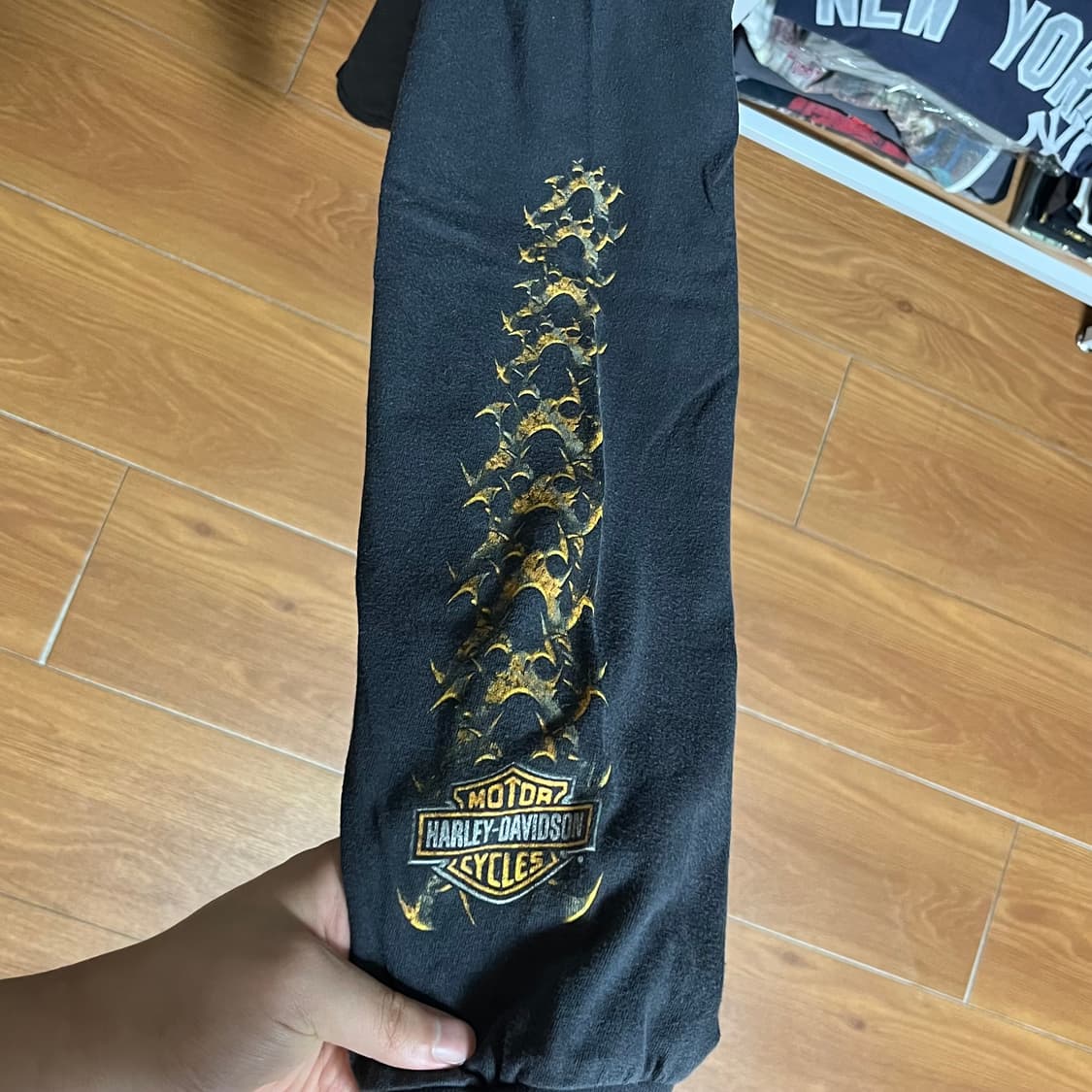Harley Davidson Skull Long Sleeve 상품이미지3