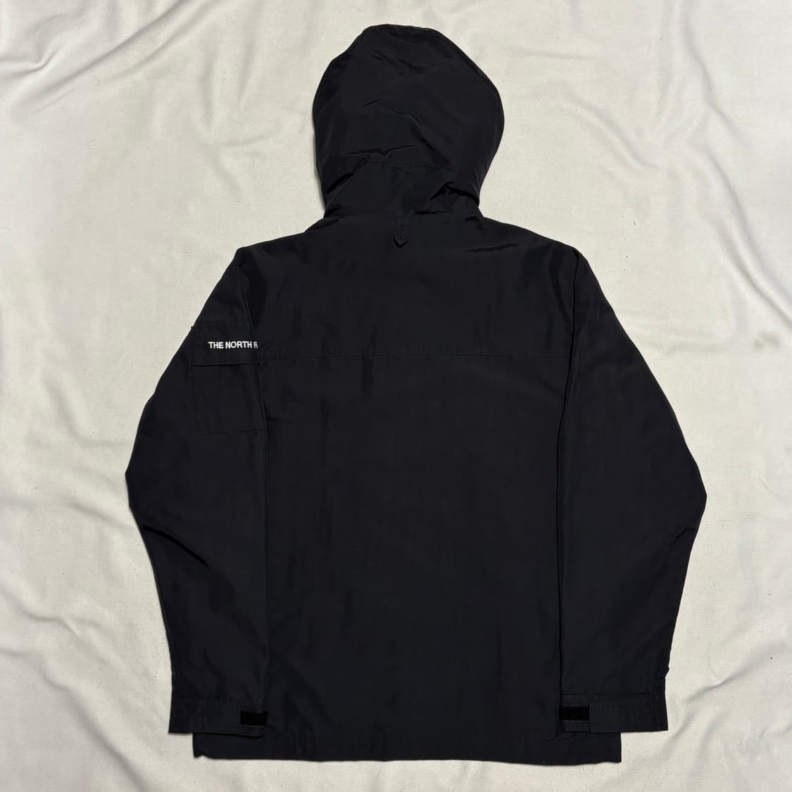 95 노스페이스 포켓 블랙 후드 바람막이 상품이미지3