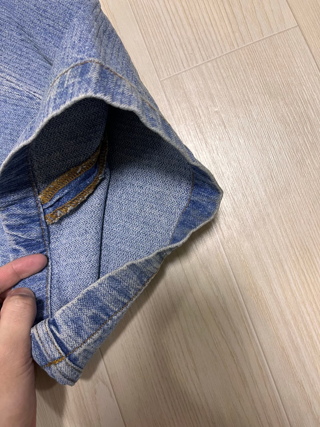 노운 코듀로이 데님 0사이즈 상품이미지2