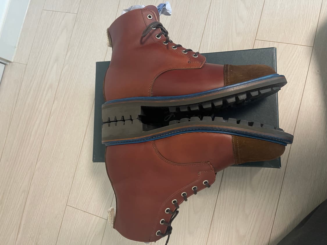 마크 맥네어리 Tan Waxy Snuff Suede Derby Boot  상품이미지7