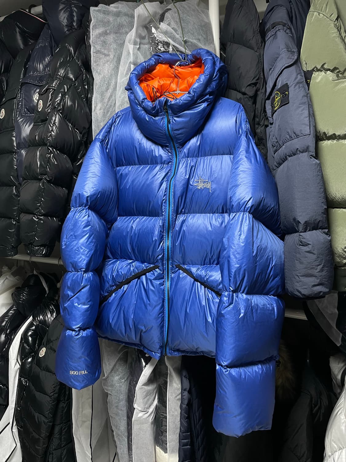 [XXL사이즈] 스투시 마이크로 립스탑 다운 푸퍼 패딩 자켓 상품이미지2