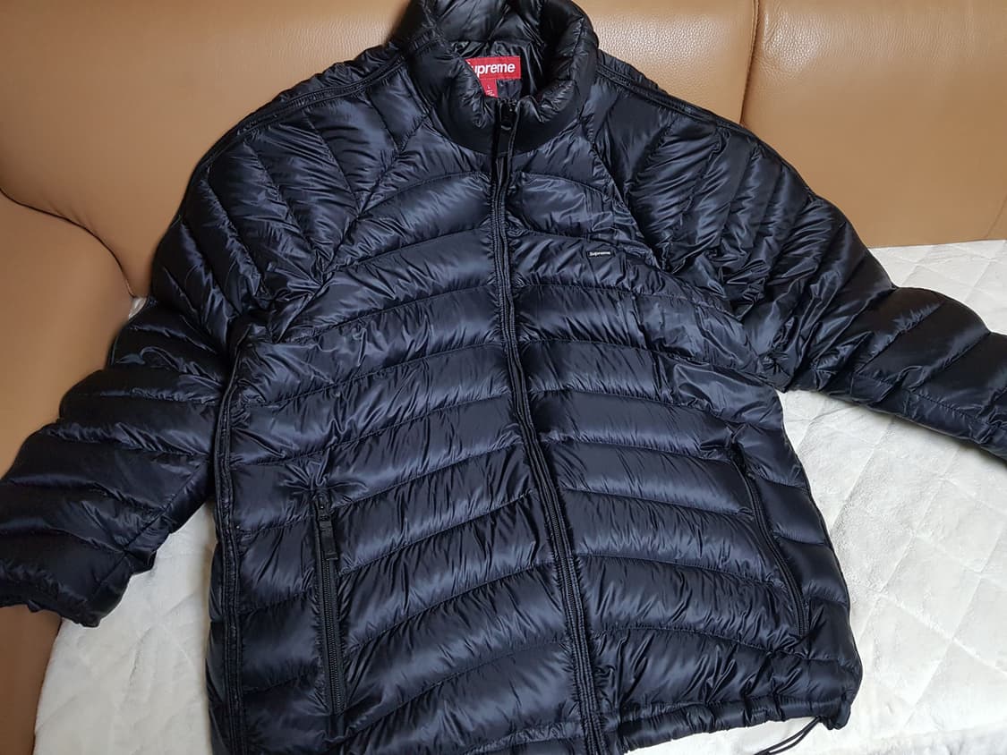 슈프림 마이크로 다운 패딩 자켓 블랙 24SS 상품이미지6