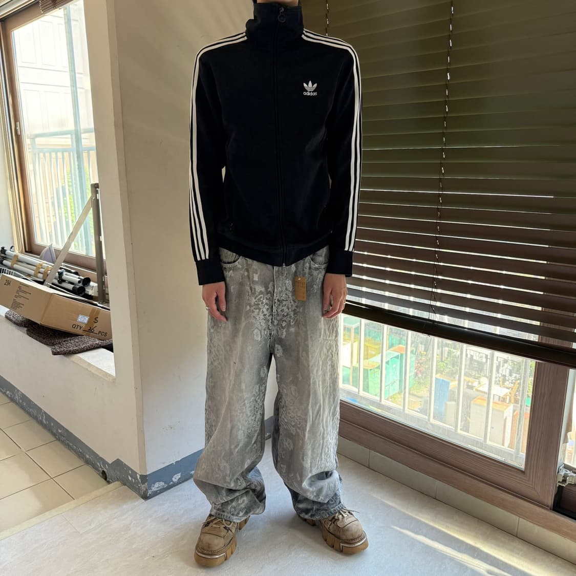 아디다스 져지 블랙  상품이미지2