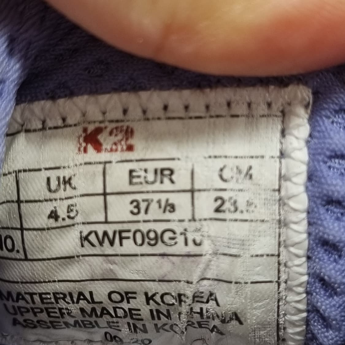 K2 고어텍스 여성 등산화235 상품이미지6