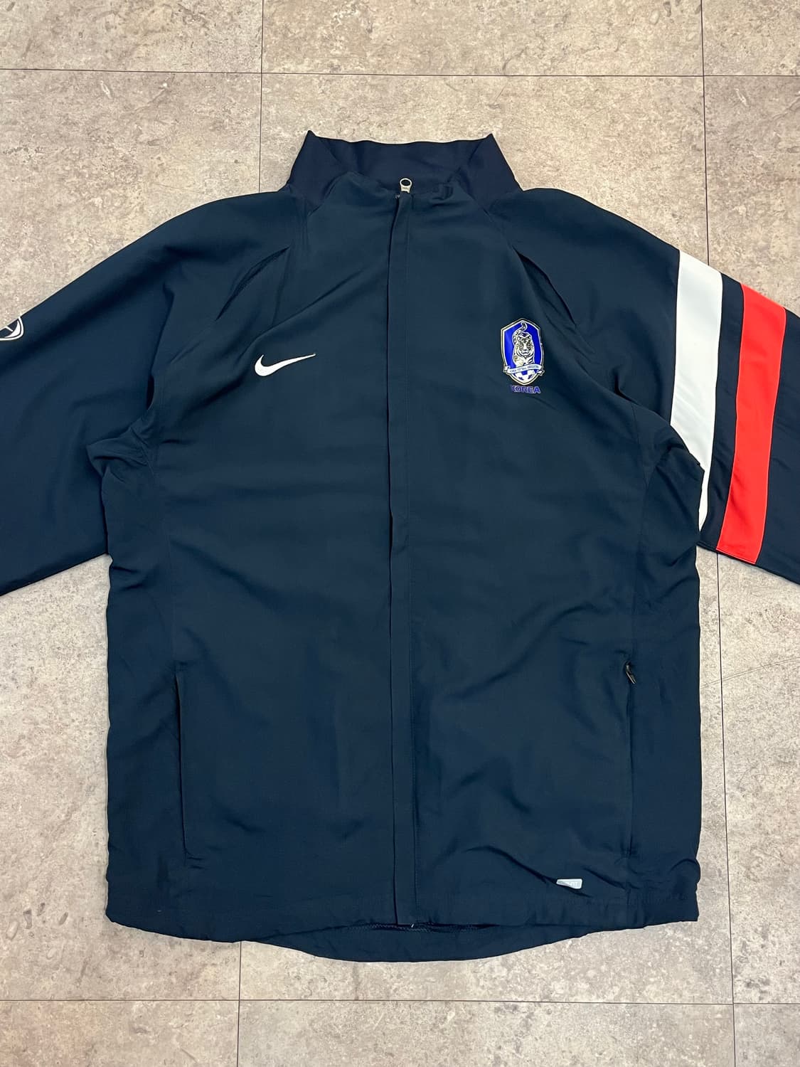나이키 06-07 국가대표 바람막이 자켓 네이비 2XL #csz3465 상품이미지4