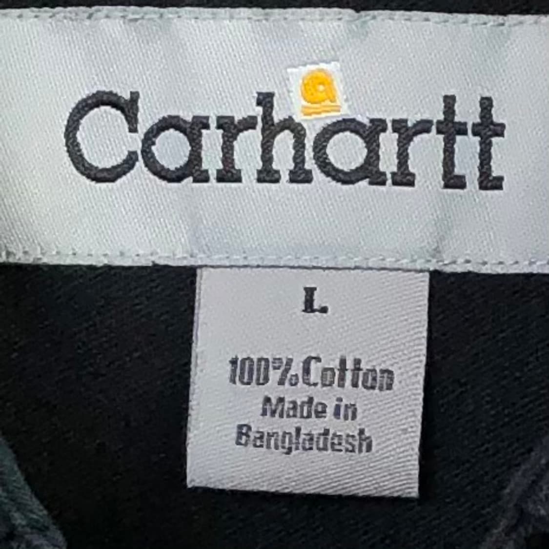 105 칼하트 블랙 워크 셔츠 상품이미지2