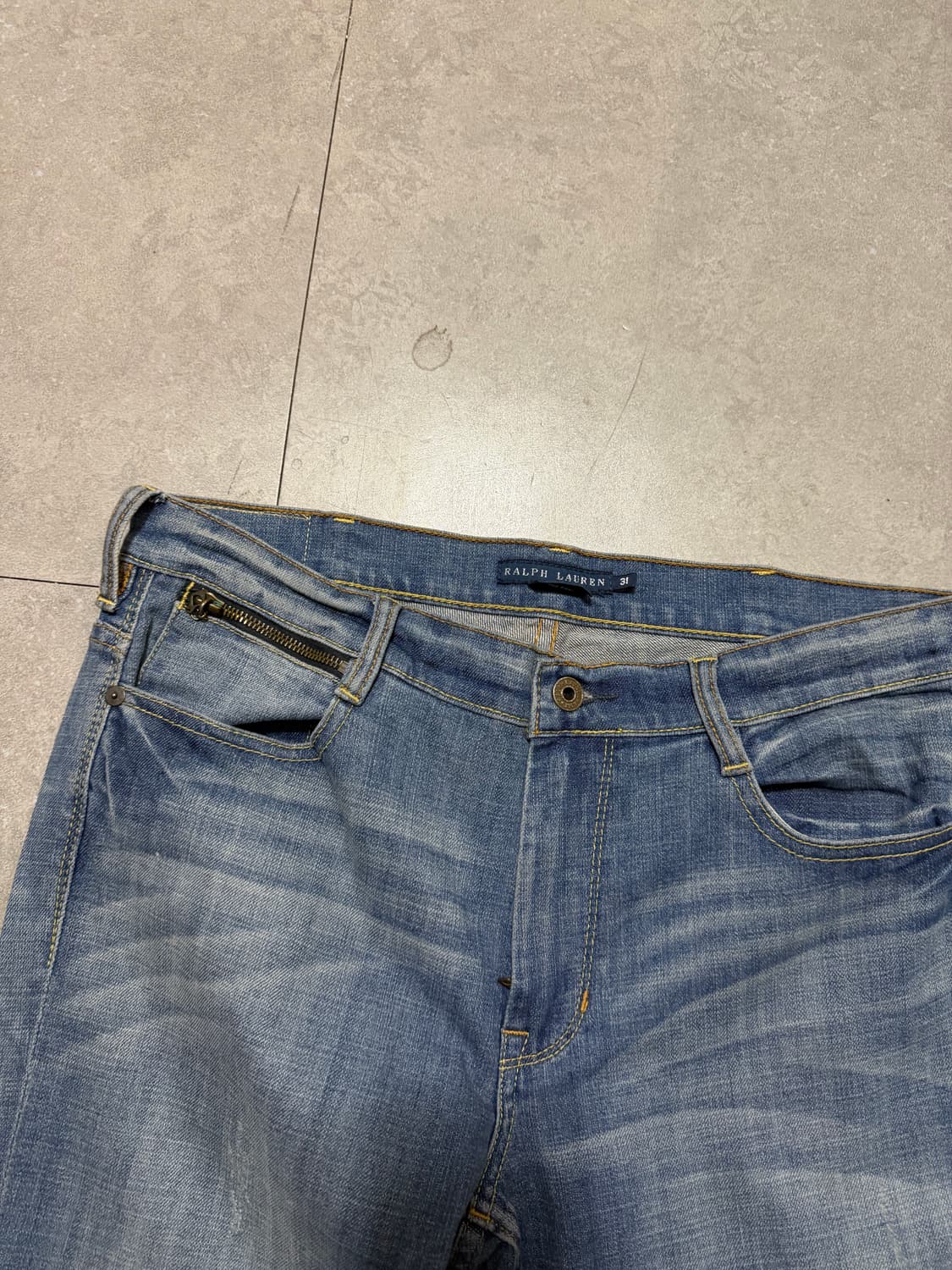 랄프로렌  폴로 트리베카114   빈티지  부츠컷  데님 팬츠  30인치 상품이미지10