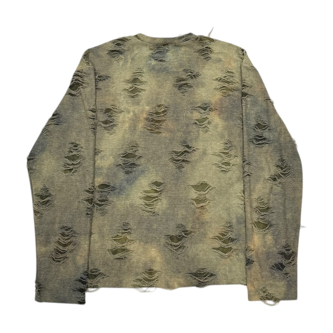 빈티지 데미지 워싱 디테일 롱슬리브 긴팔티 상품이미지3