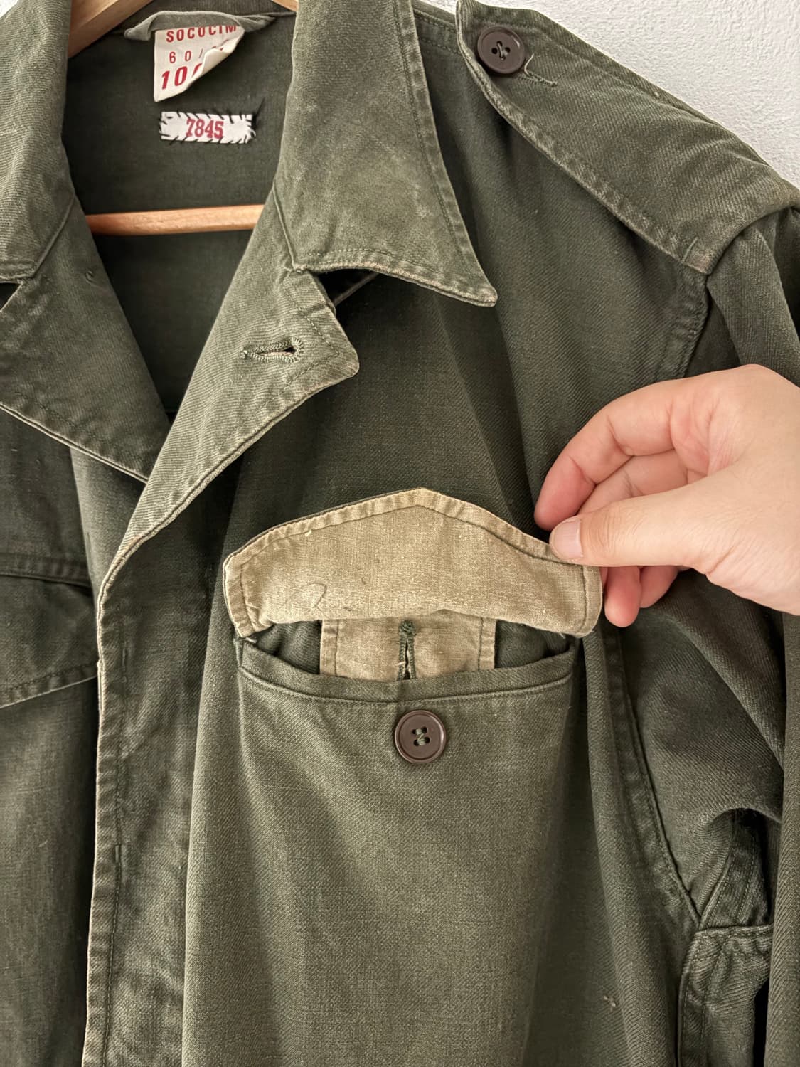 60's French Army M-47 Field Jacket. 상품이미지4