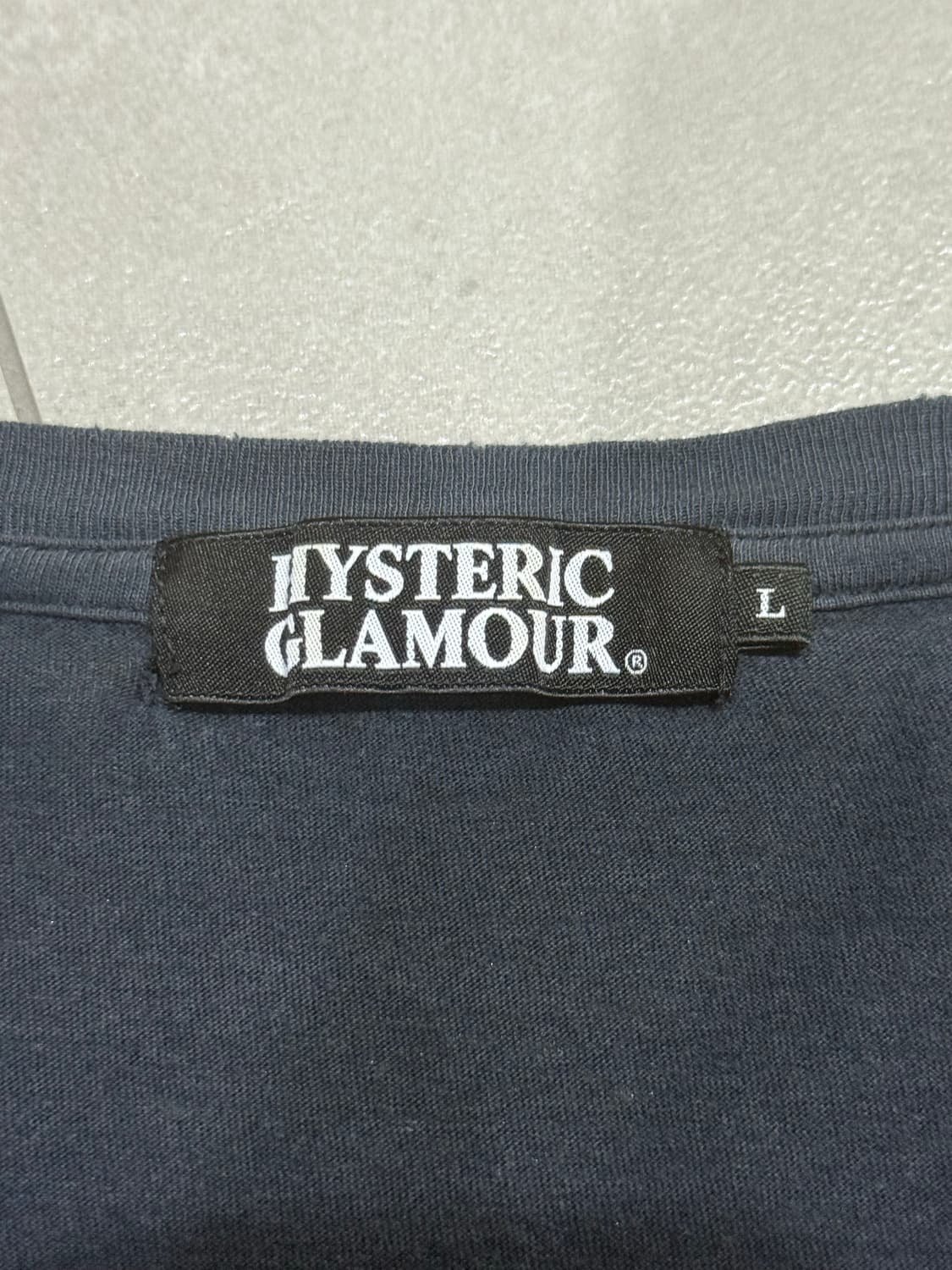 히스테릭 글래머 아카이브 해골과 히스걸들 롱슬리브 티셔츠 상품이미지5