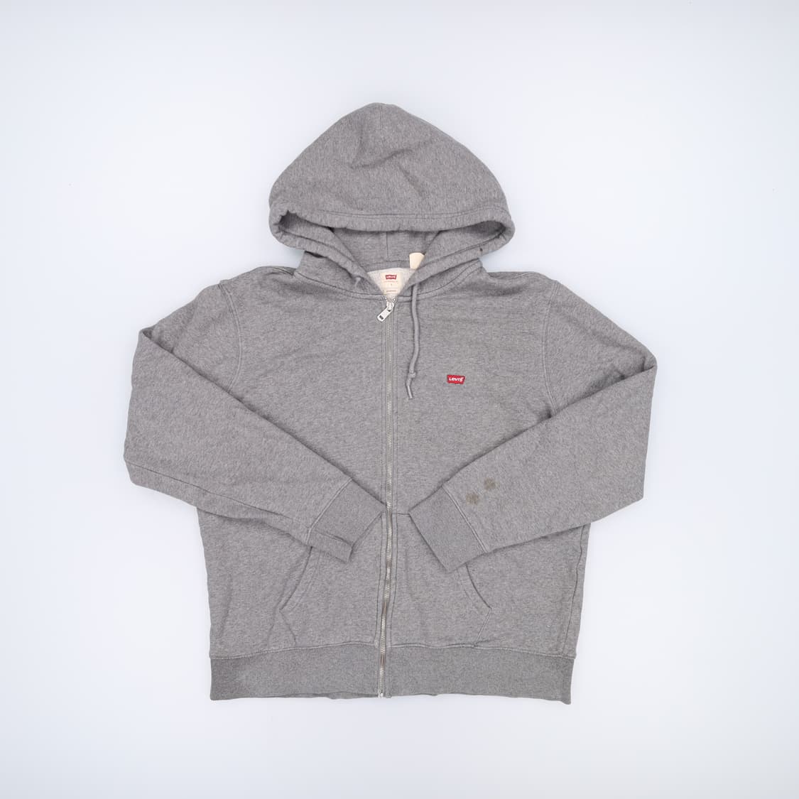 [L] 리바이스 기모 후드 집업 저지 자켓 0105J 상품이미지1