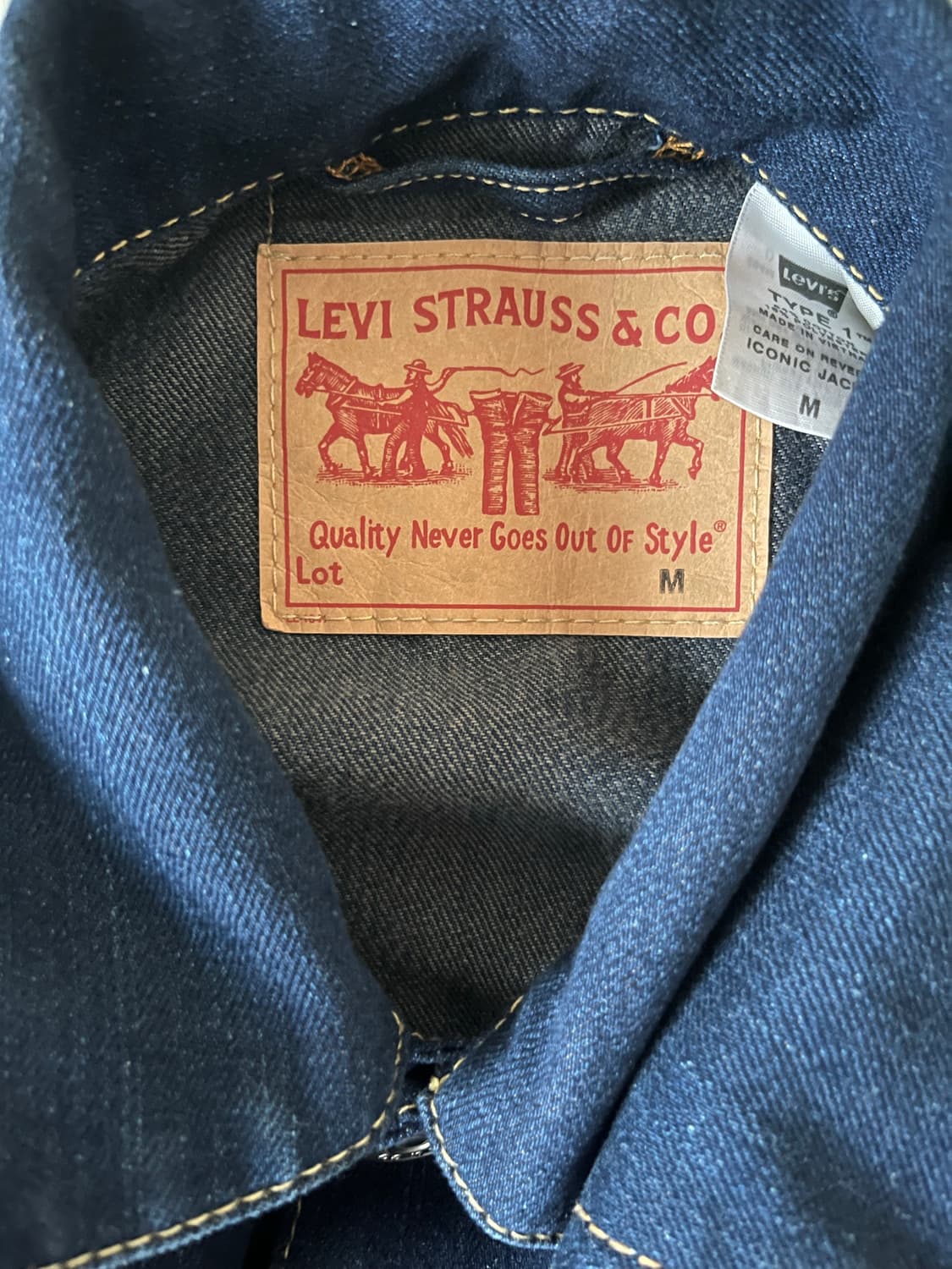 리바이스 데님 자켓 상품이미지1