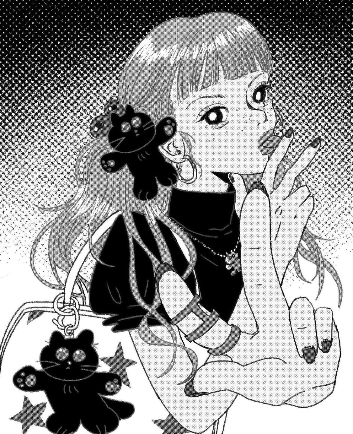 고다신 Cats Girl 아이폰 핸드폰 케이스 (새상품) 상품이미지7