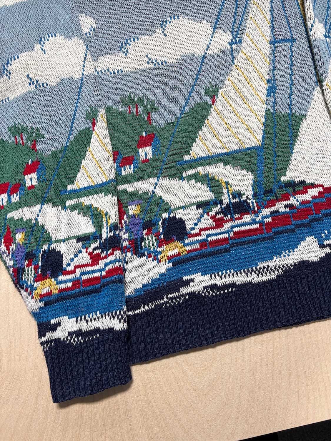 빈티지 그래픽 스웨터 상품이미지6