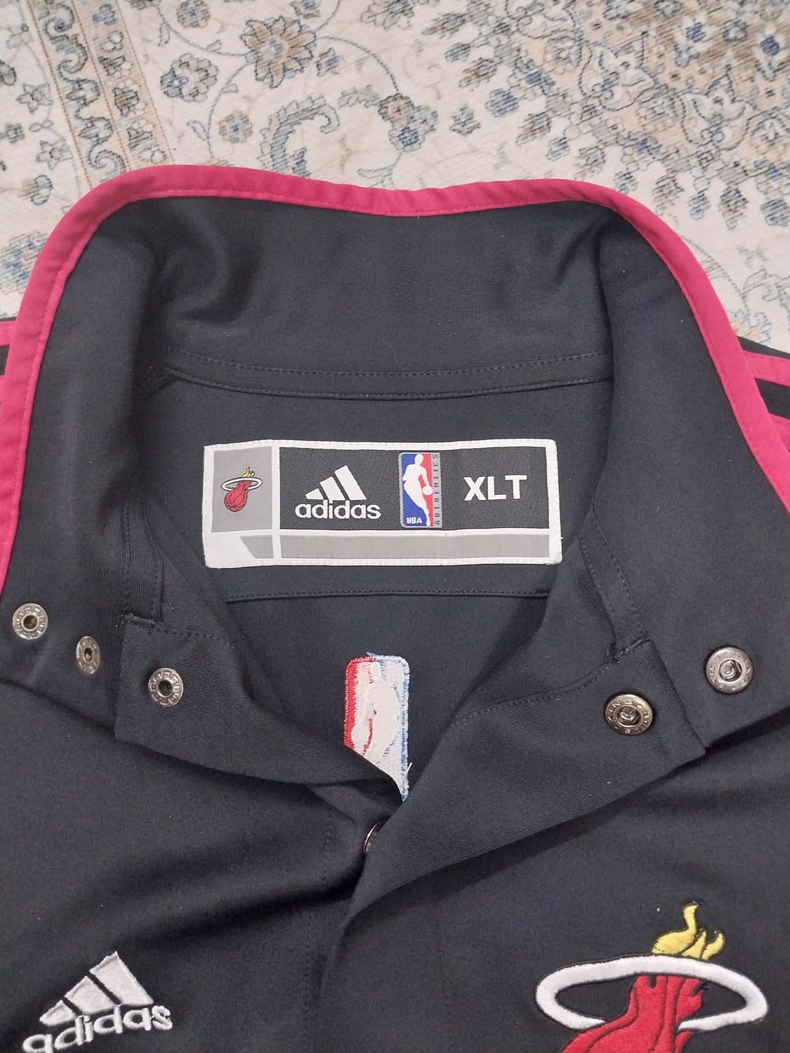 아디다스 NBA 마이애미 히트 트랙 자켓 XLT 상품이미지2