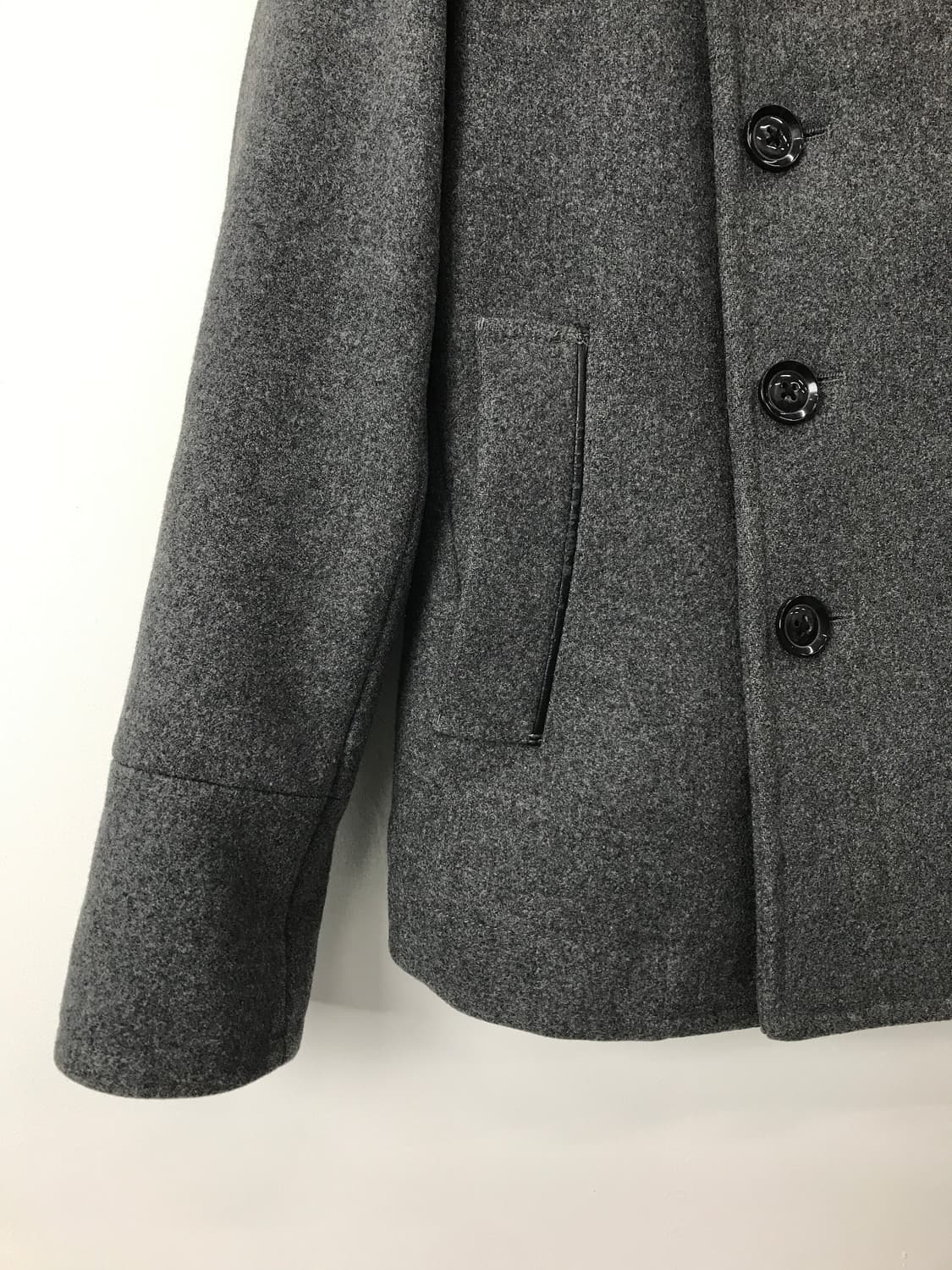 Jpn Gray Wool-Nylon Blend Peacoat 상품이미지7