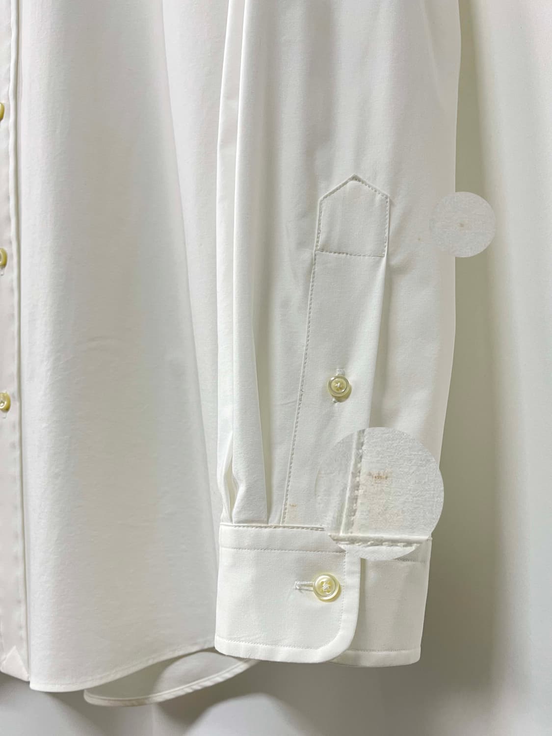 폴로 랄프로렌 코튼 엘라 화이트 버튼다운 포플린 커스텀핏 셔츠 상품이미지8