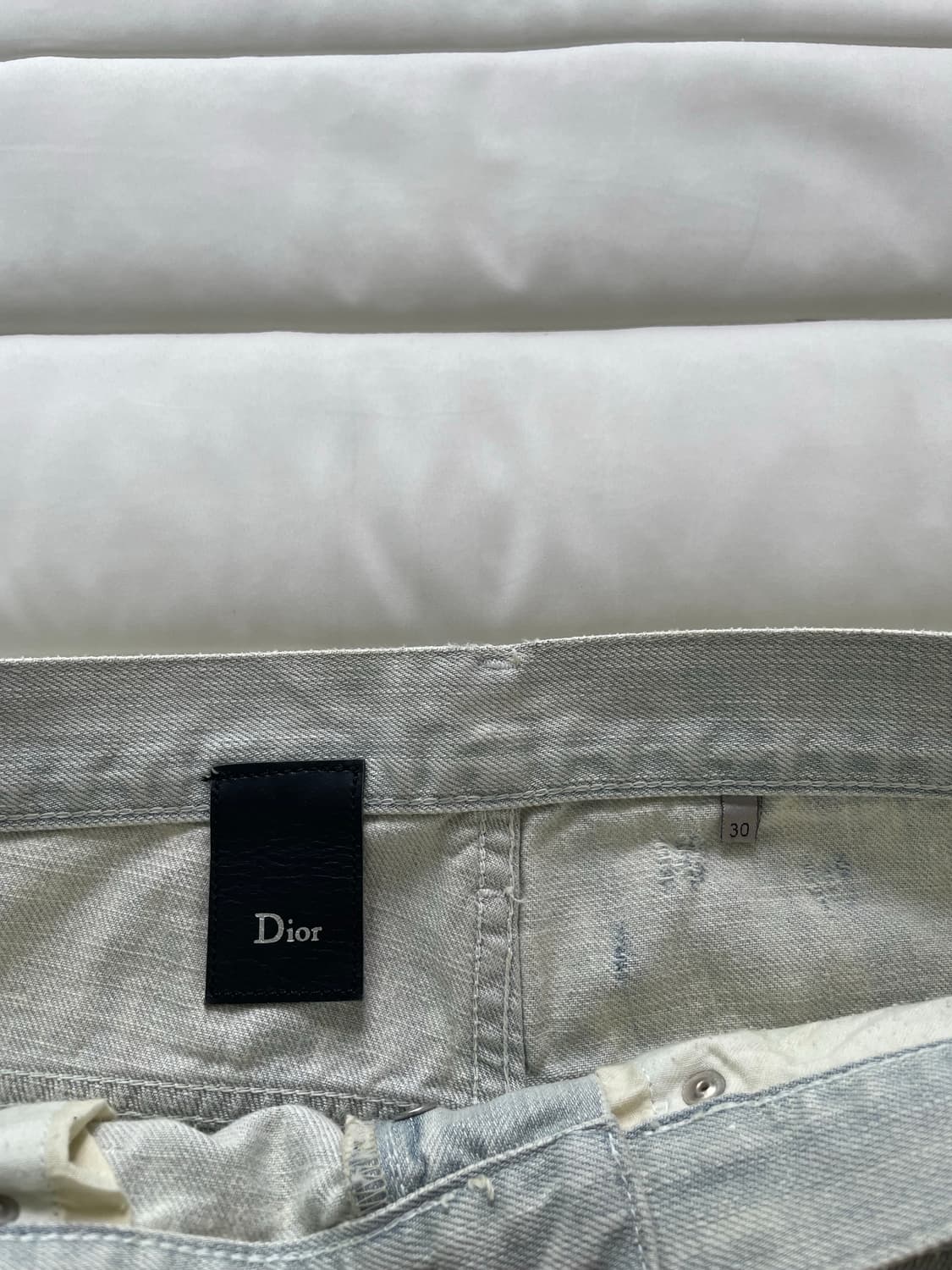 디올옴므 aw09 페인트 데님 진 상품이미지5