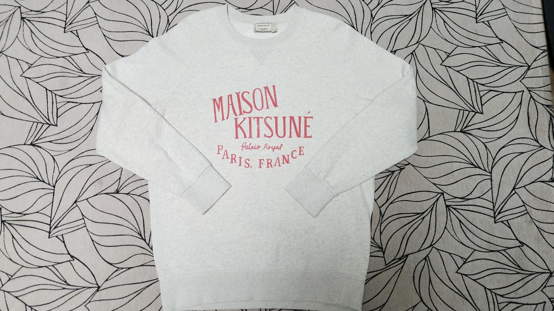 메종키츠네 팔레로얄 스웻 셔츠 XL 52 110 사이즈 상품이미지1