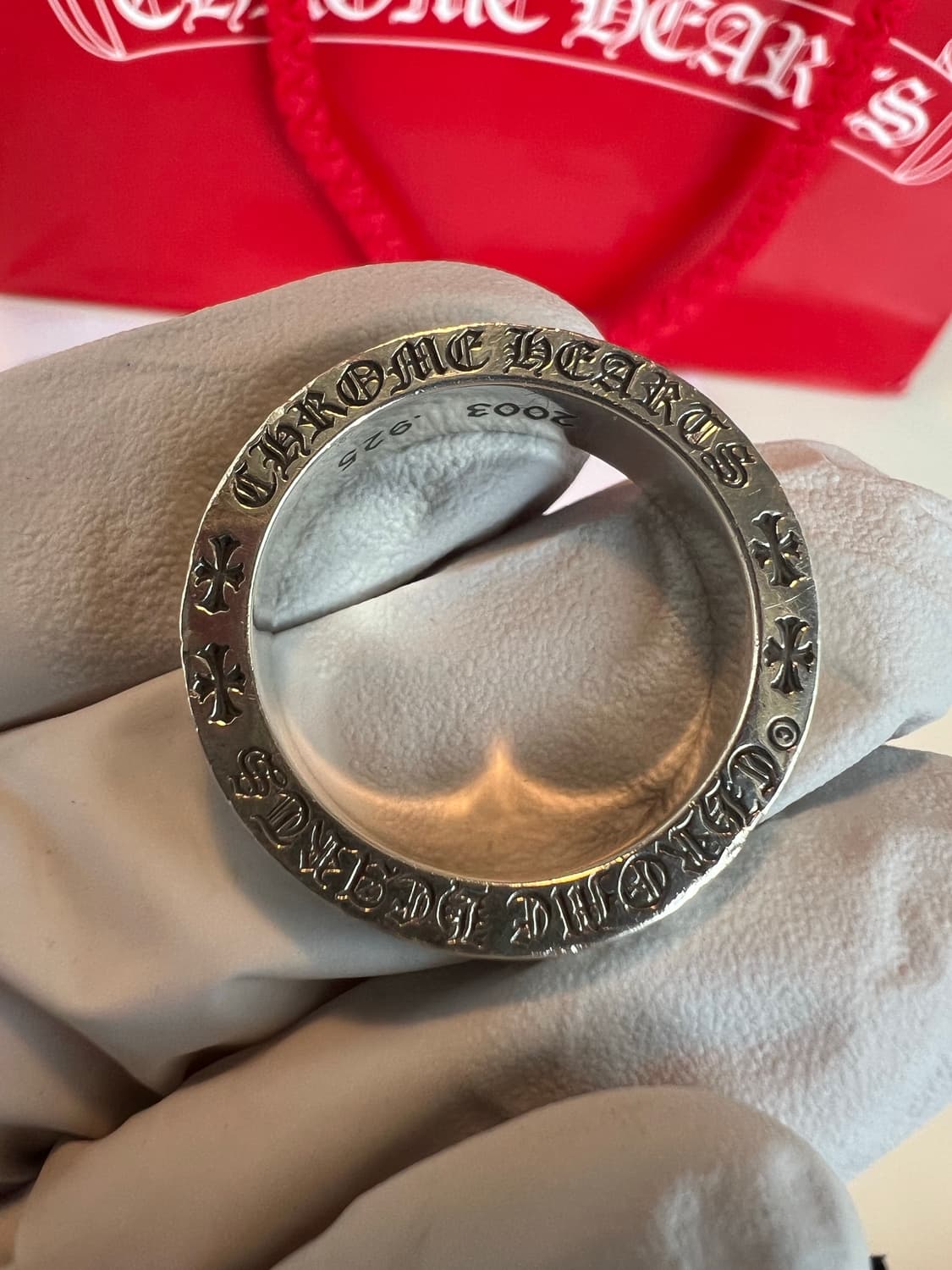 [us10] 크롬하츠 6mm 퍽유링 상품이미지3