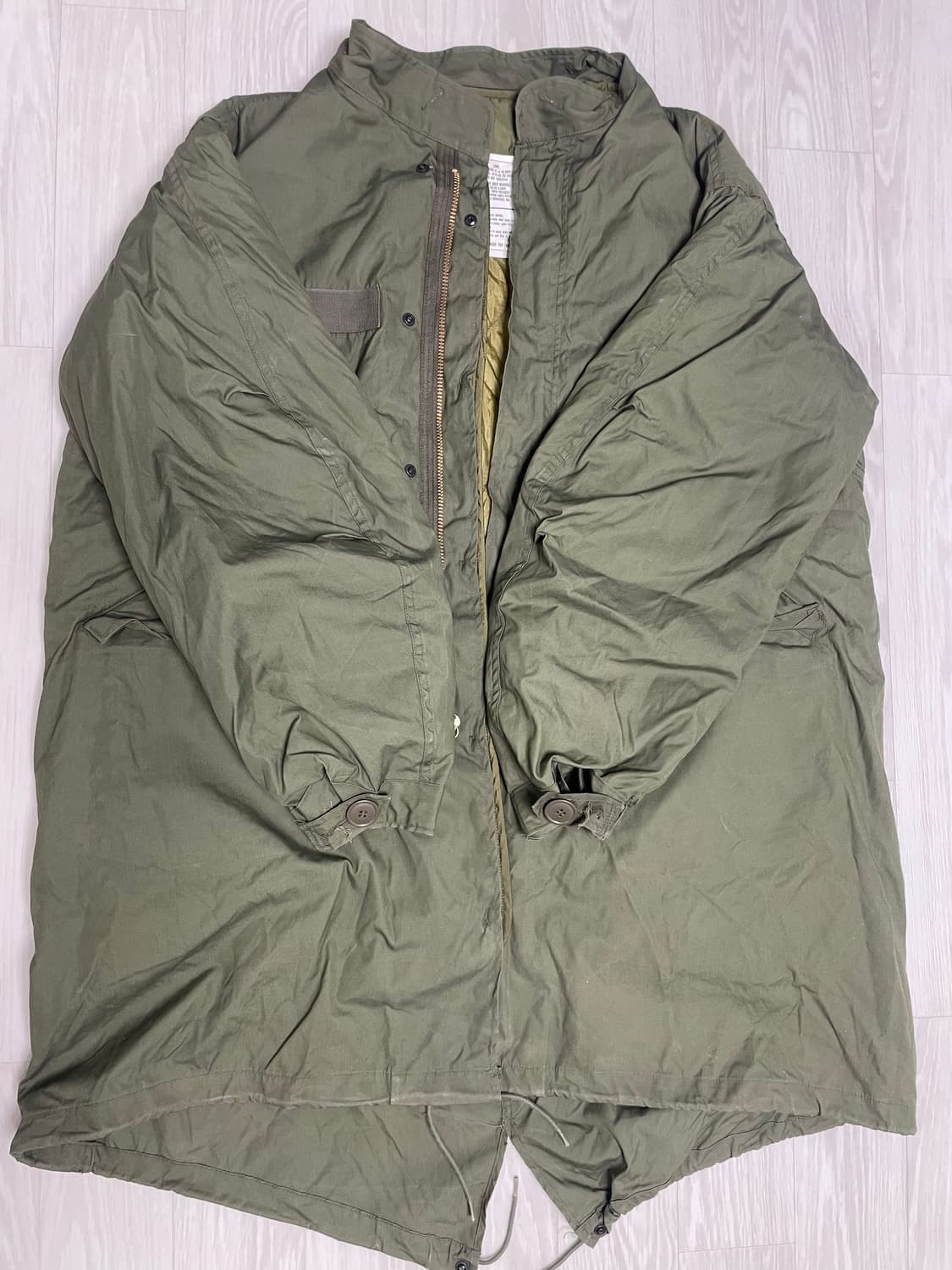 m65피쉬테일 데드스탁 라지 og 새상품 개파카 상품이미지2