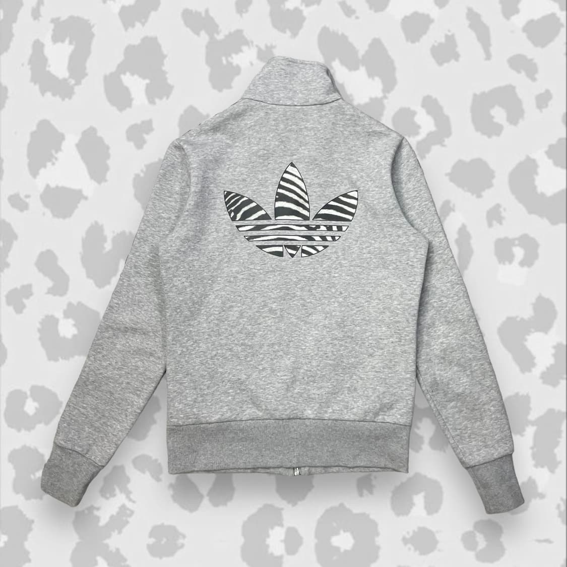 아디다스 그레이 레오파드 파이어버드 트랙탑 상품이미지3