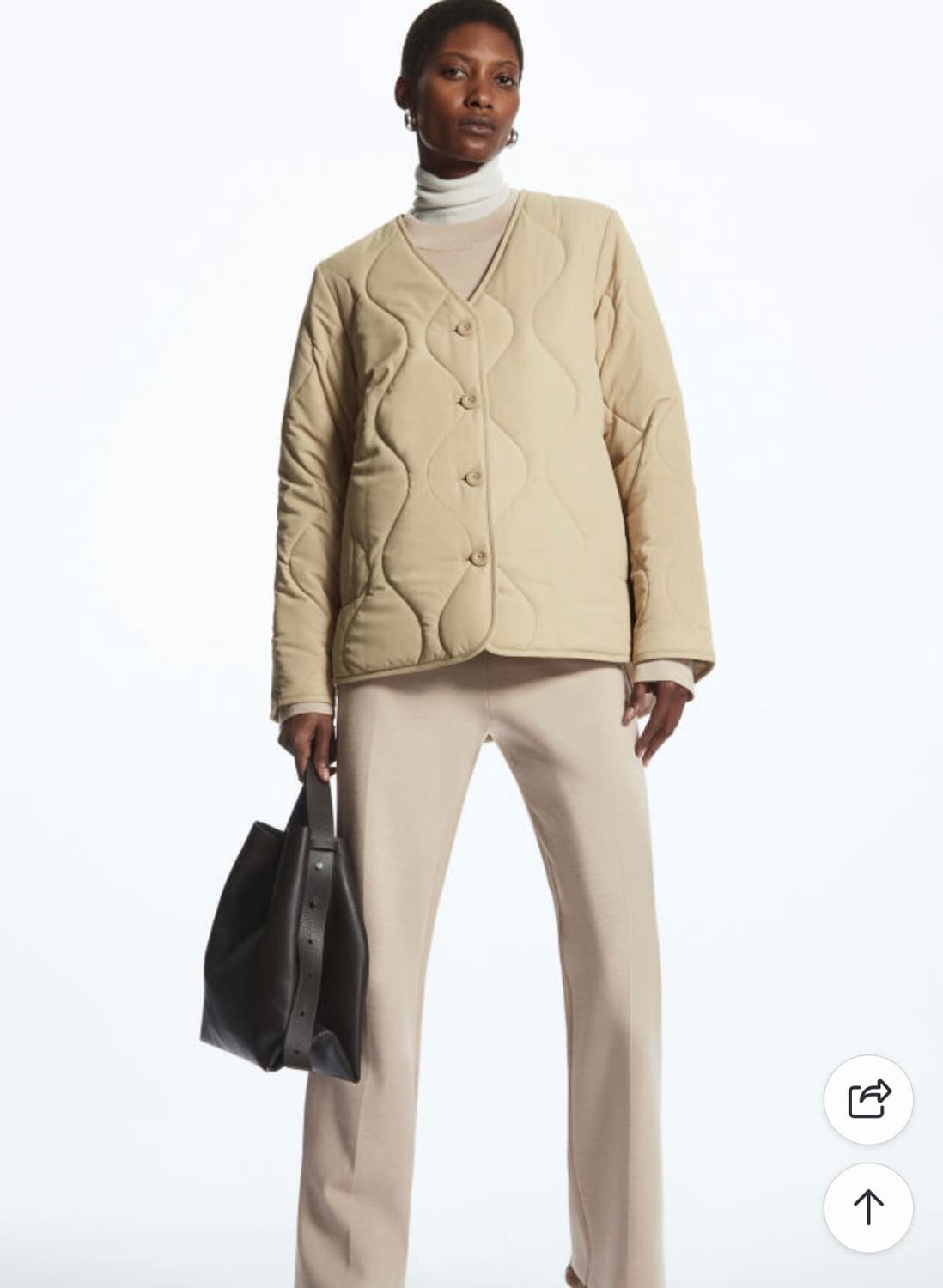 cos 코스 퀼팅 자켓 상품이미지1