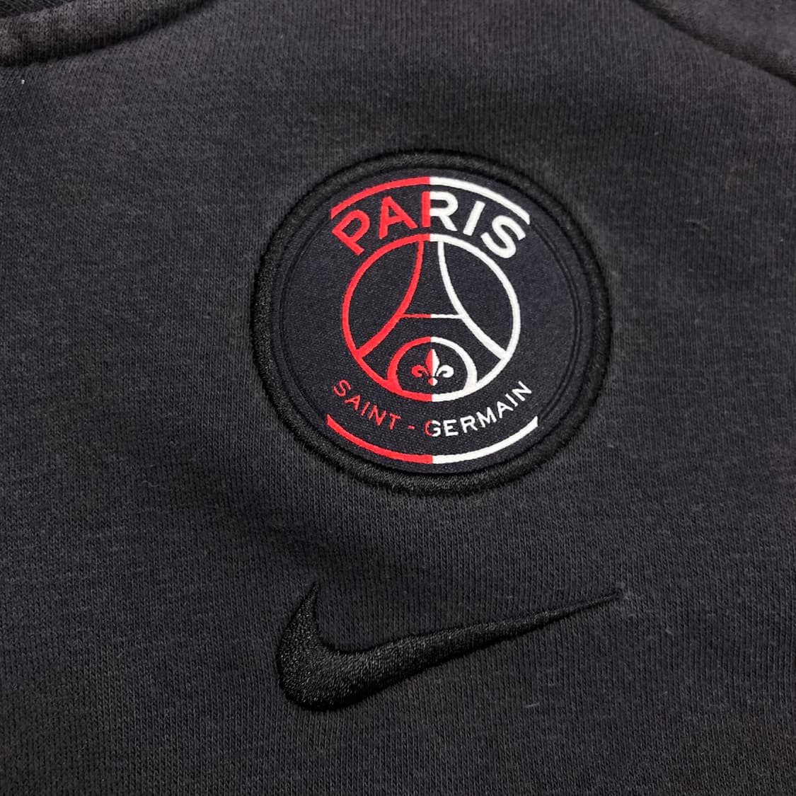 나이키 차콜 컬러 PSG 파리생제르망 코튼 집업 상품이미지2