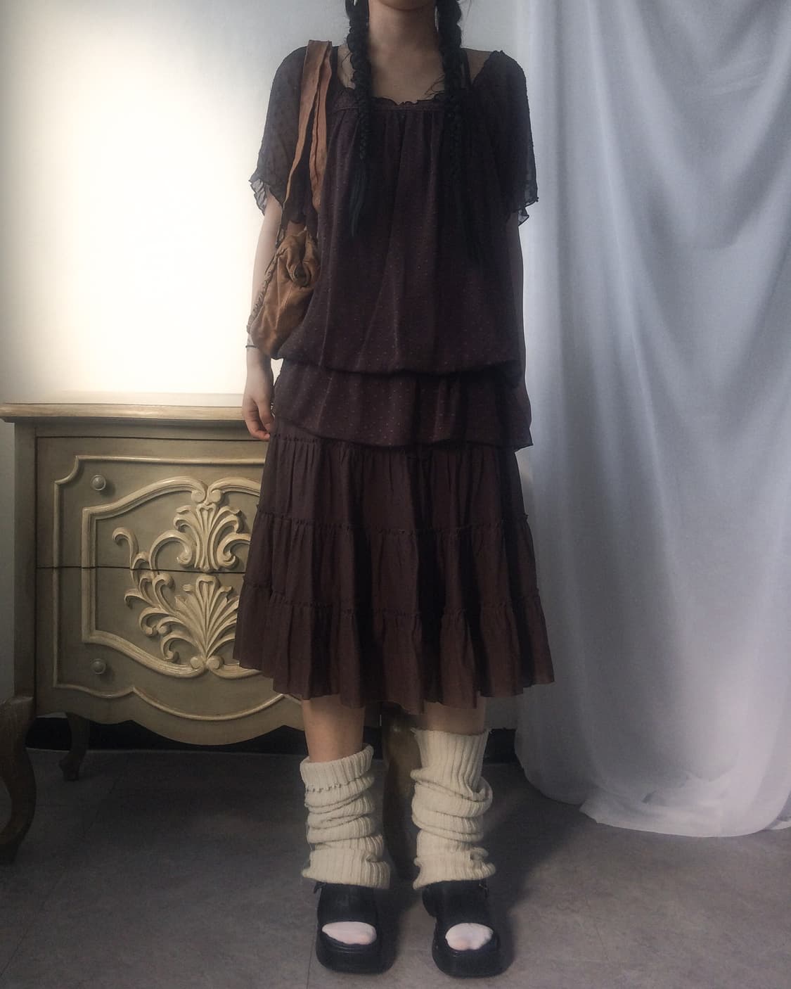 Layer skirt 상품이미지4