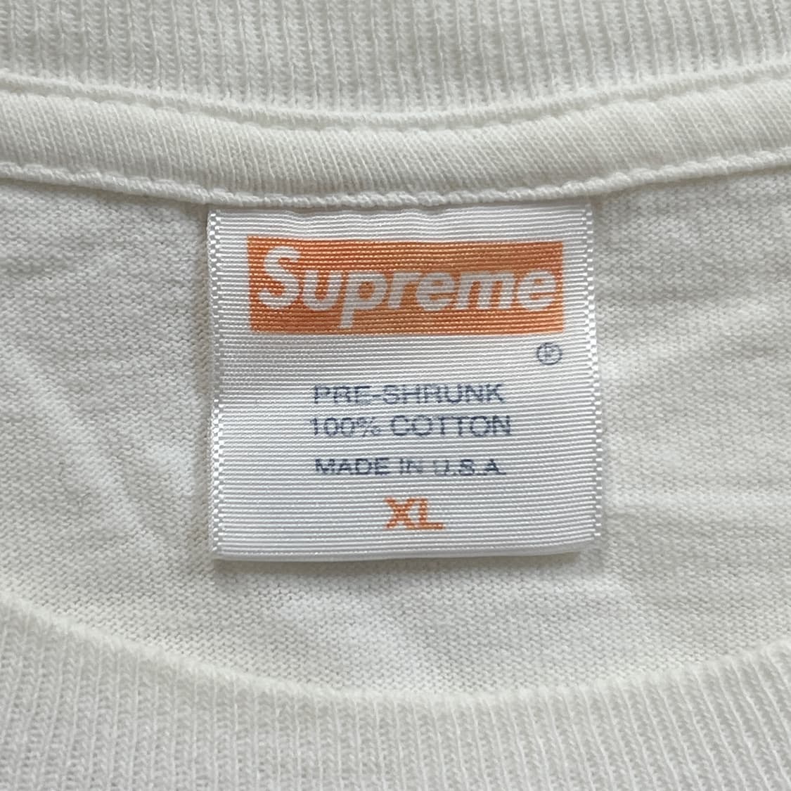 슈프림 08SS 커밋 티셔츠 화이트 상품이미지6