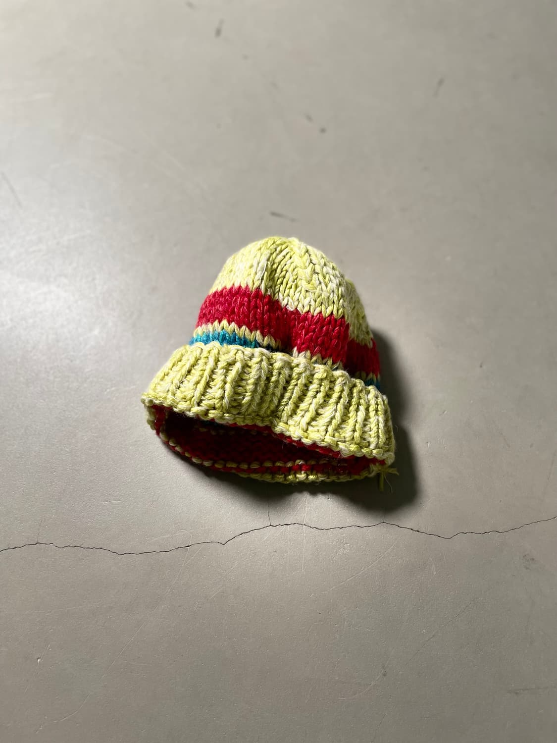 Vintage hand Knit Beanie 상품이미지2