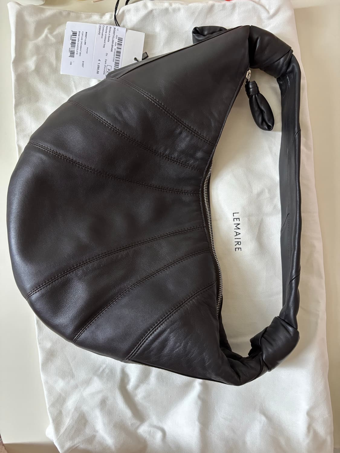 르메르 포춘백 라지 다크초코 상품이미지2