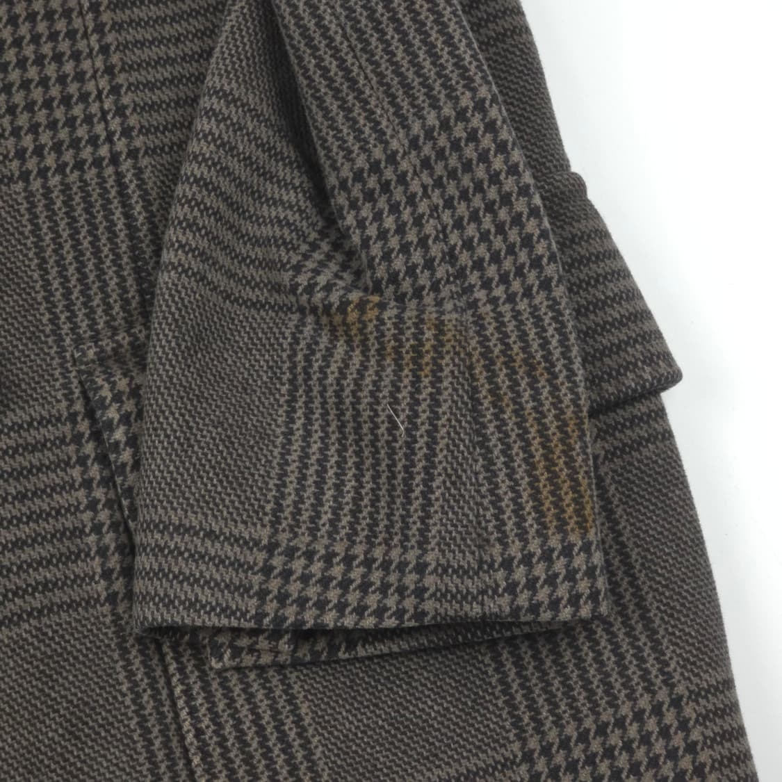 [48(M~L)] L.B.M. 1911 코튼 체크 더블코트 상품이미지6
