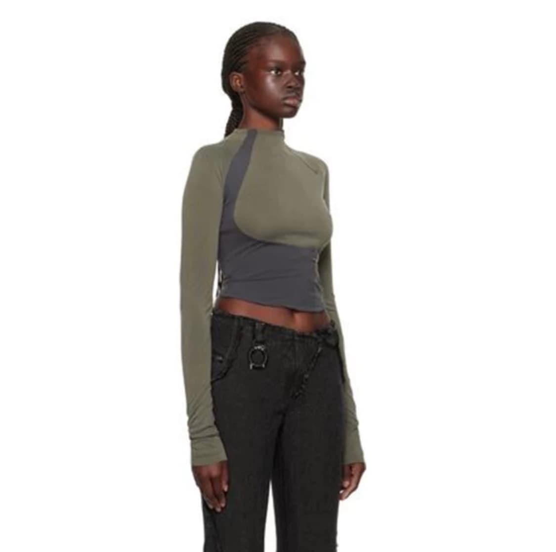 혜인서 롱슬리브 카키 1사이즈 상품이미지2