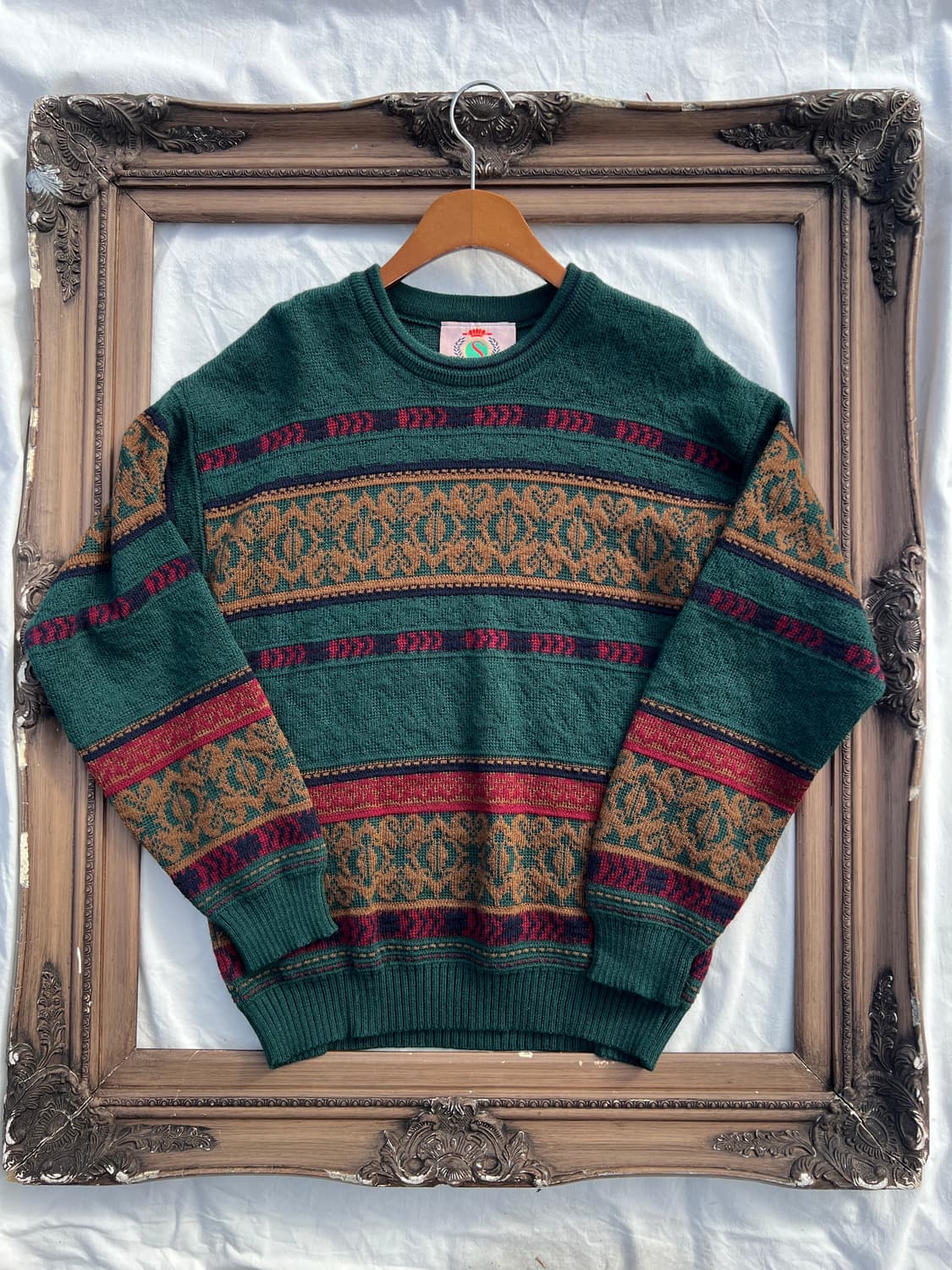빈티지 에스닉 니트 스웨터 (Made in Australia) 상품이미지1