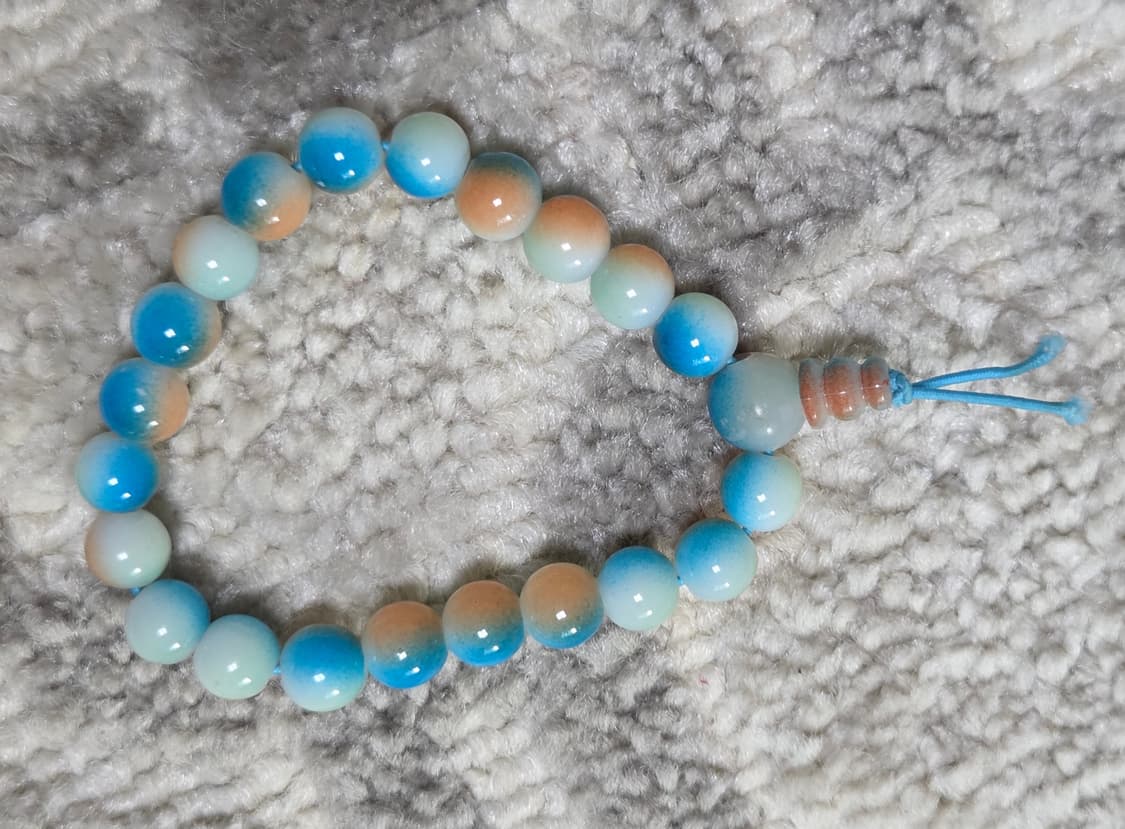 빈티지 그라데이션 원석 팔찌 상품이미지2