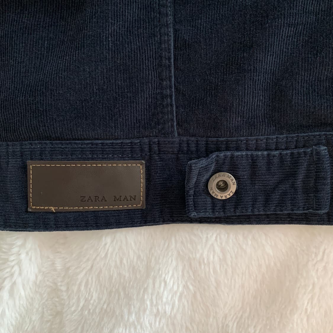 자라 ZARA MAN 코듀로이 트러커 자켓 상품이미지7