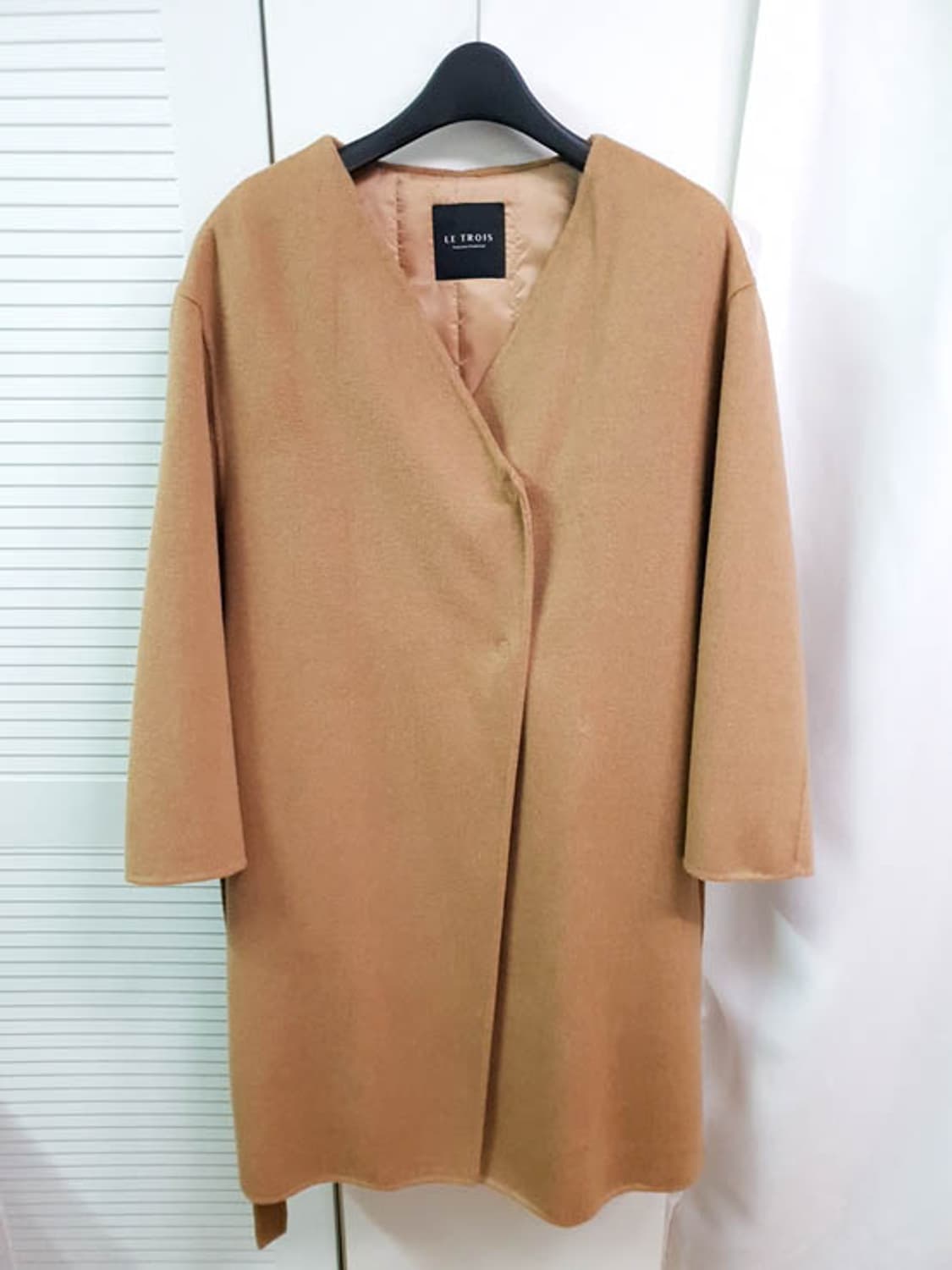 르투아 여성 캐시미어 핸드메이드 코트 상품이미지1