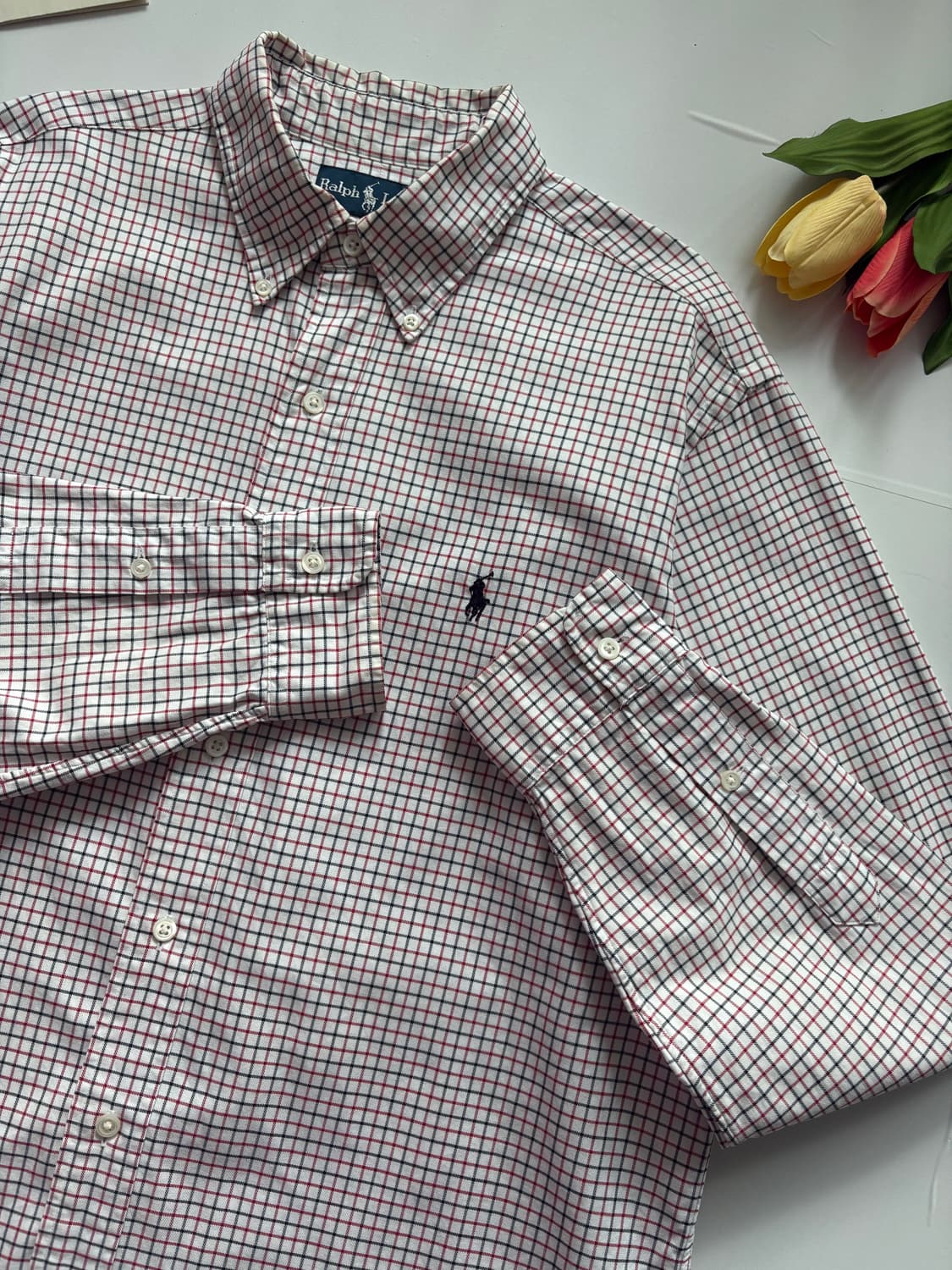 Polo 폴로랄프로렌 체크 셔츠 상품이미지3