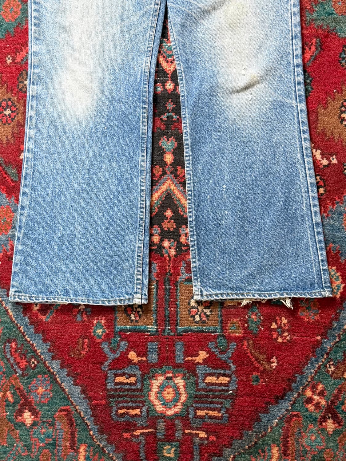 80's USA Made 빈티지 리바이스 517 오렌지탭 부츠컷 상품이미지9