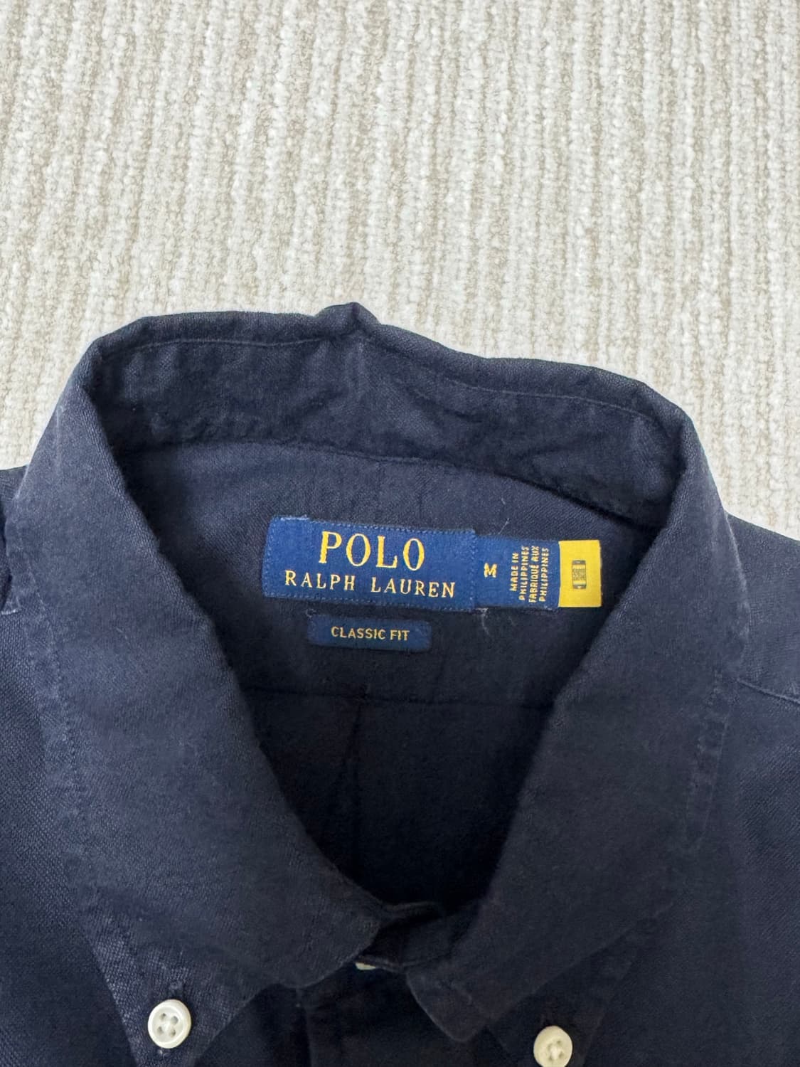 M) 폴로 셔츠 네이비 클래식핏 상품이미지4