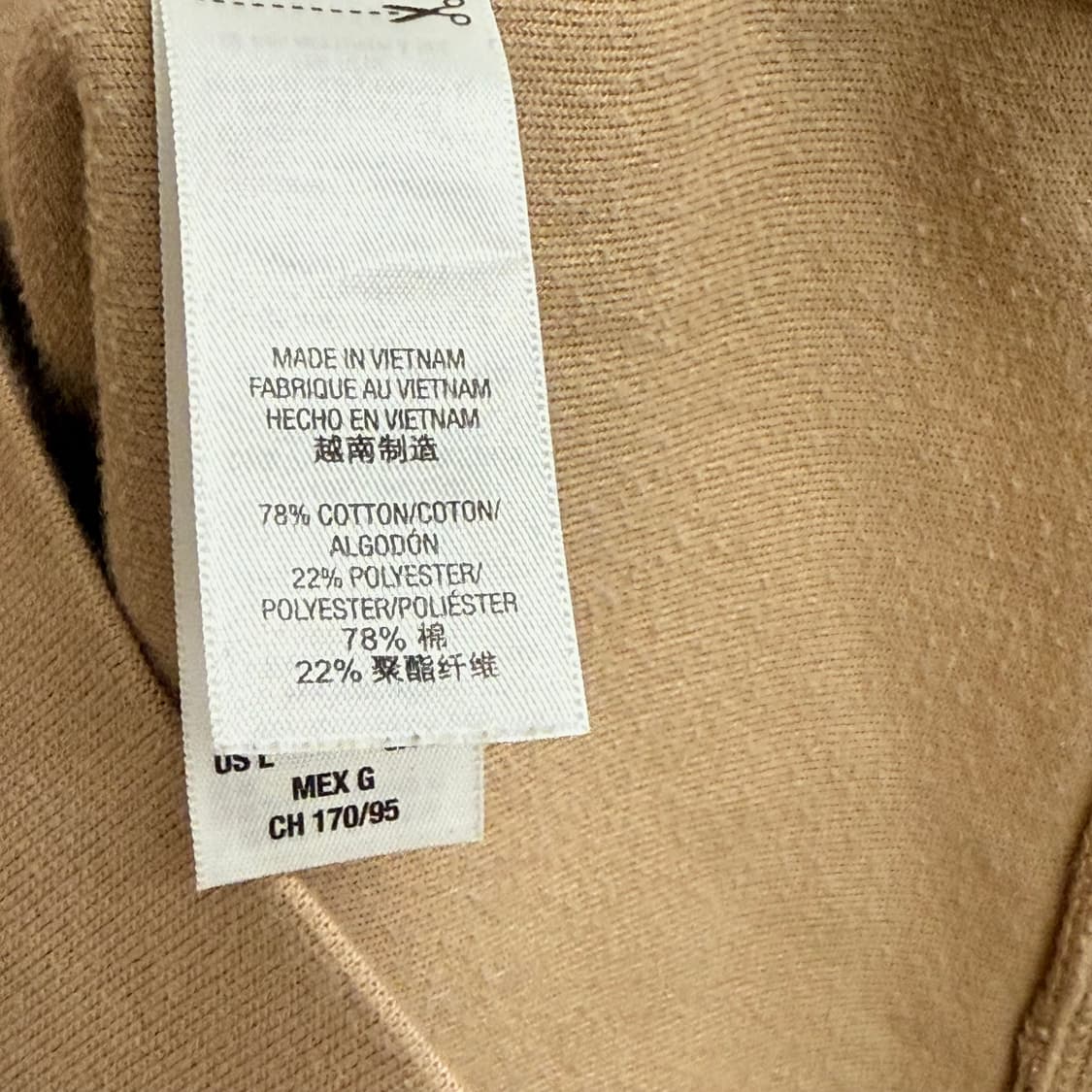 쥬시꾸뛰르 Y2K 벨벳 후드집업 브라운 (L) 상품이미지4