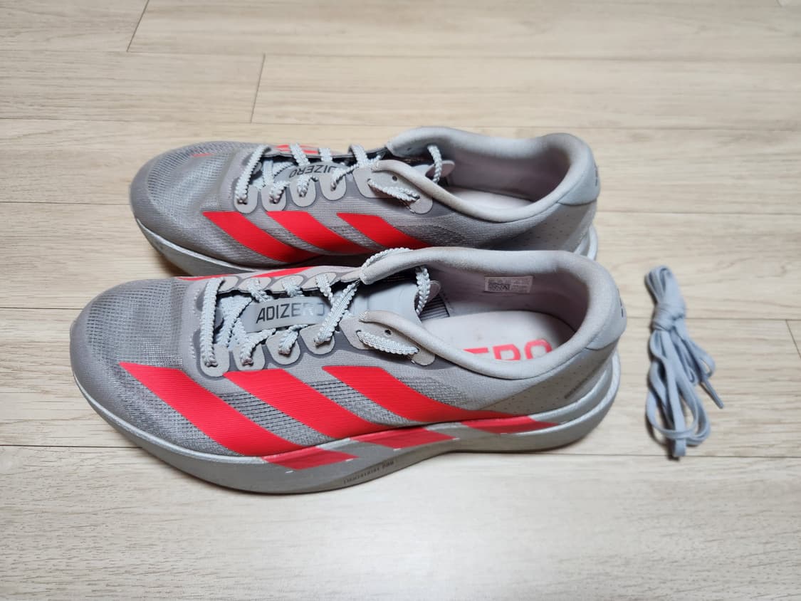 [아디다스] Evo SL 에보슬 실버메탈릭루시드레드 285사이즈 상품이미지4