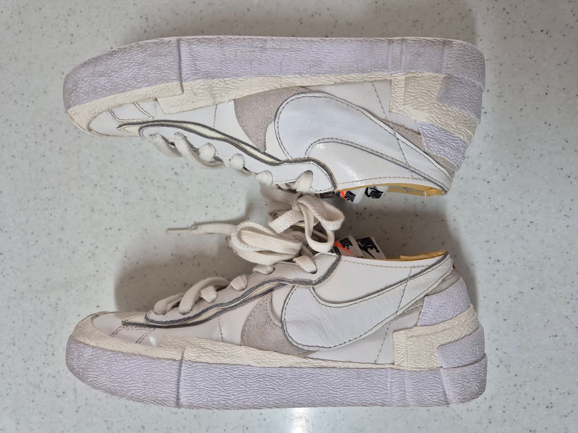 나이키 x 사카이 블레이저로우 화이트 상품이미지4